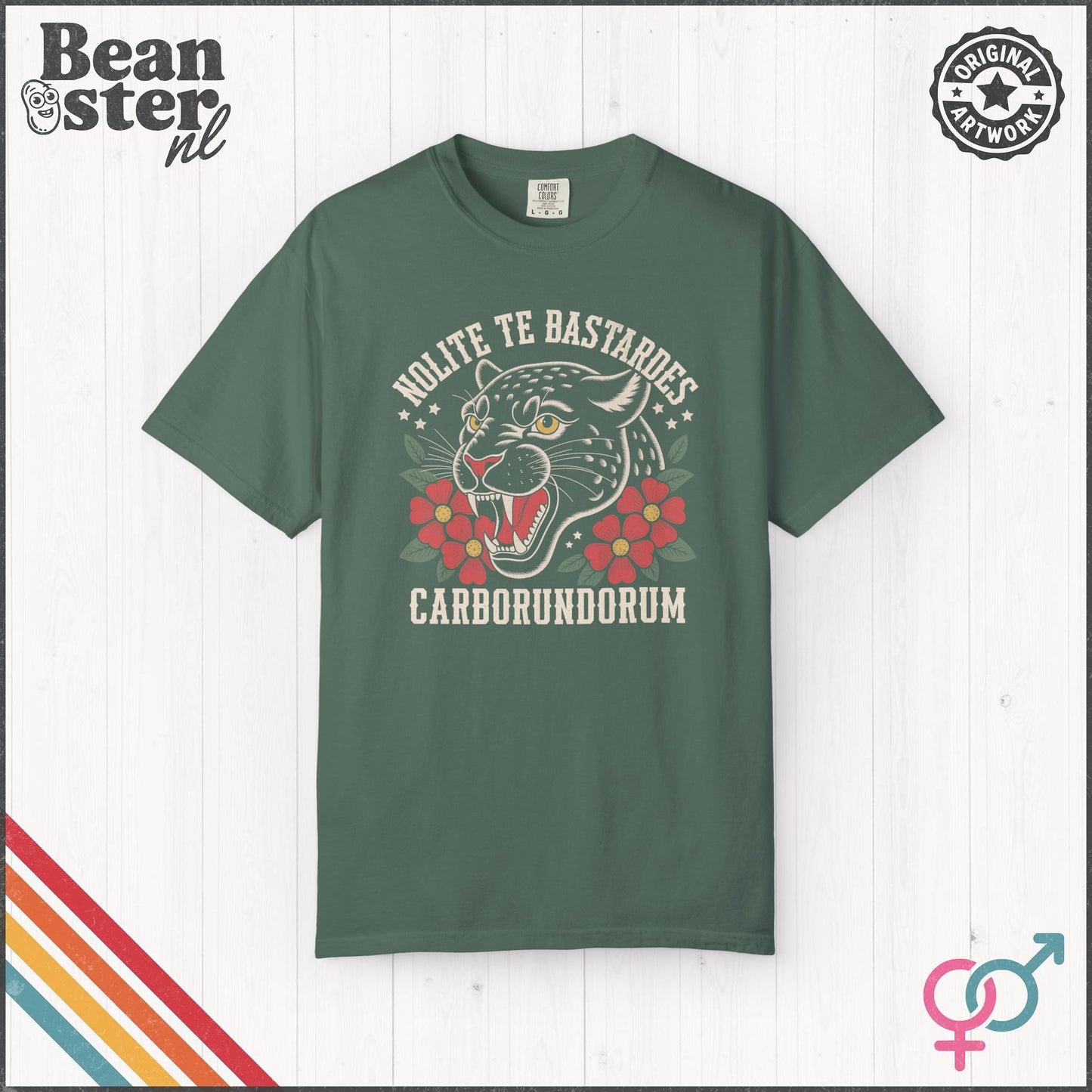 Black Panther Nolite Te Bastardes Carborundorum Tee