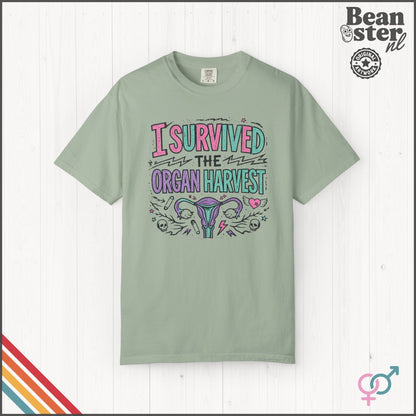 Funny Hysterectomy Shirt | I Survived the Organ Harvest Tee