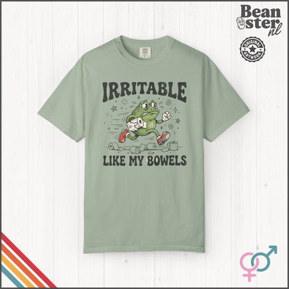 Irritable Like My Bowels | Funny IBS Humor T-Shirt