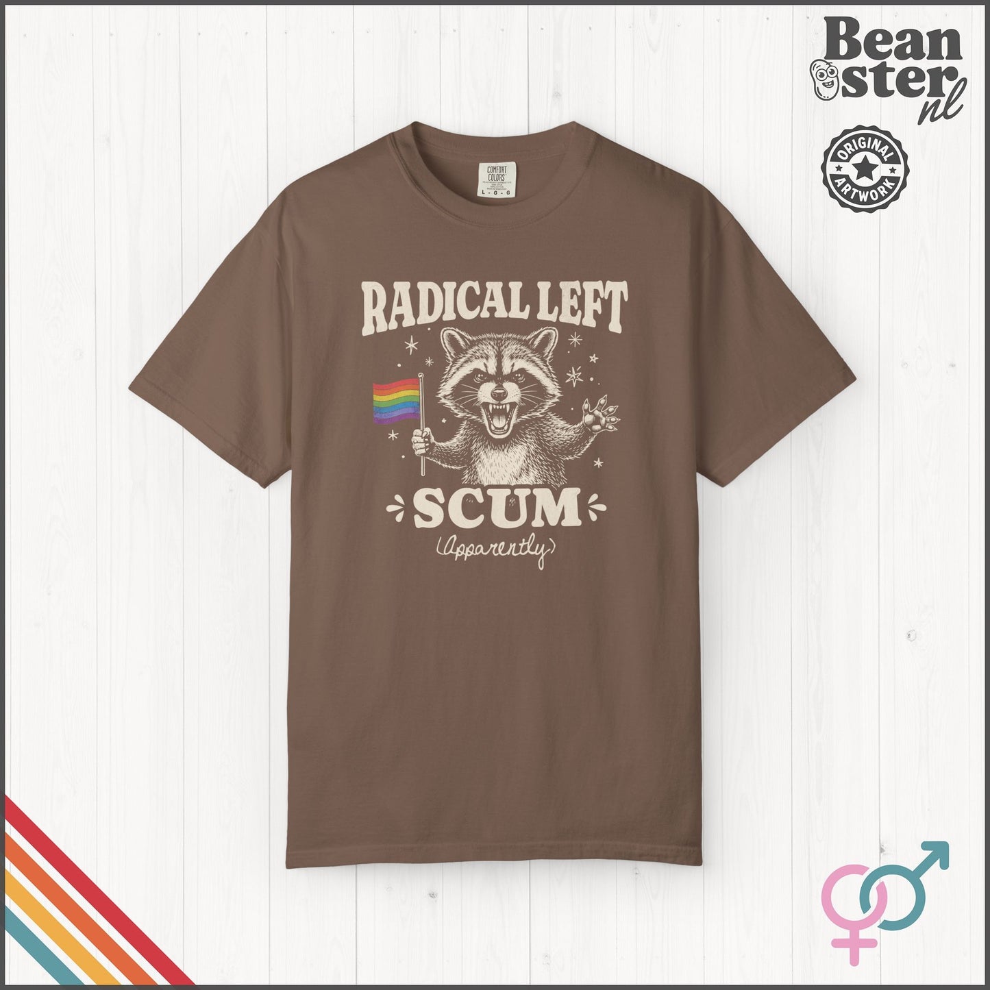 Radical Left Scum T-Shirt | Funny Political Protest Tee