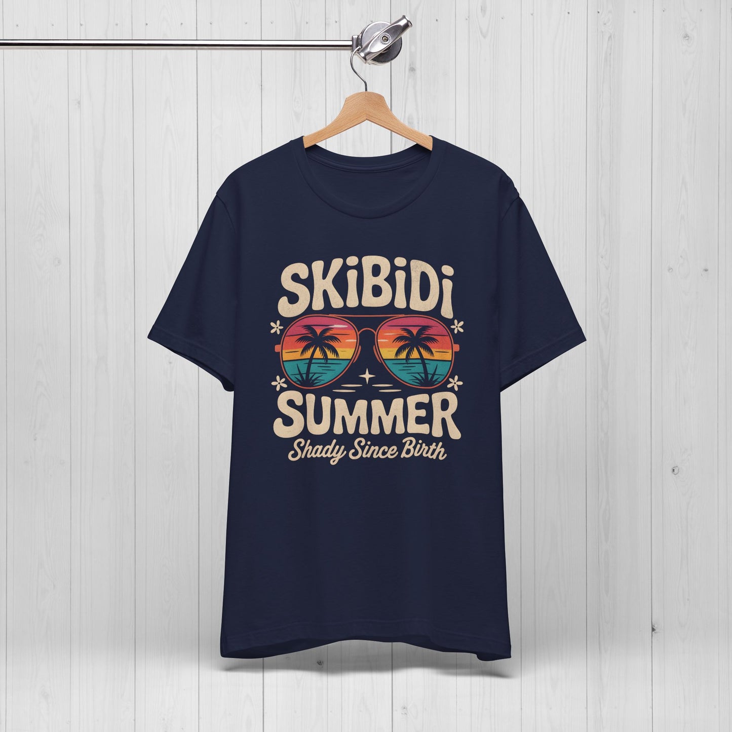 Skibidi Summer Shirt – Funny Retro Sunglasses Tee