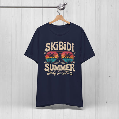 Skibidi Summer Shirt – Funny Retro Sunglasses Tee
