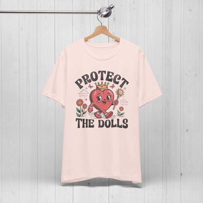 Protect The Dolls Retro Tee – LGBTQ+ Rights Shirt