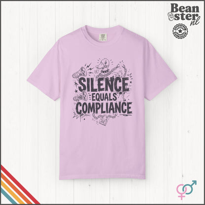 Silence Equals Compliance Protest T-Shirt