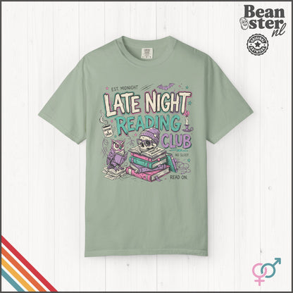 Late Night Reading Club T-Shirt | Creepy Book Lover Tee