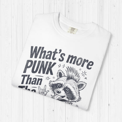 What's More Punk Than The Public Library Shirt 📚🦝