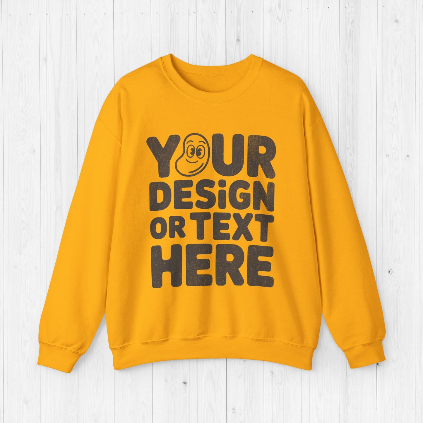 Custom Unisex Sweatshirt –  Personalized Sweater 18000