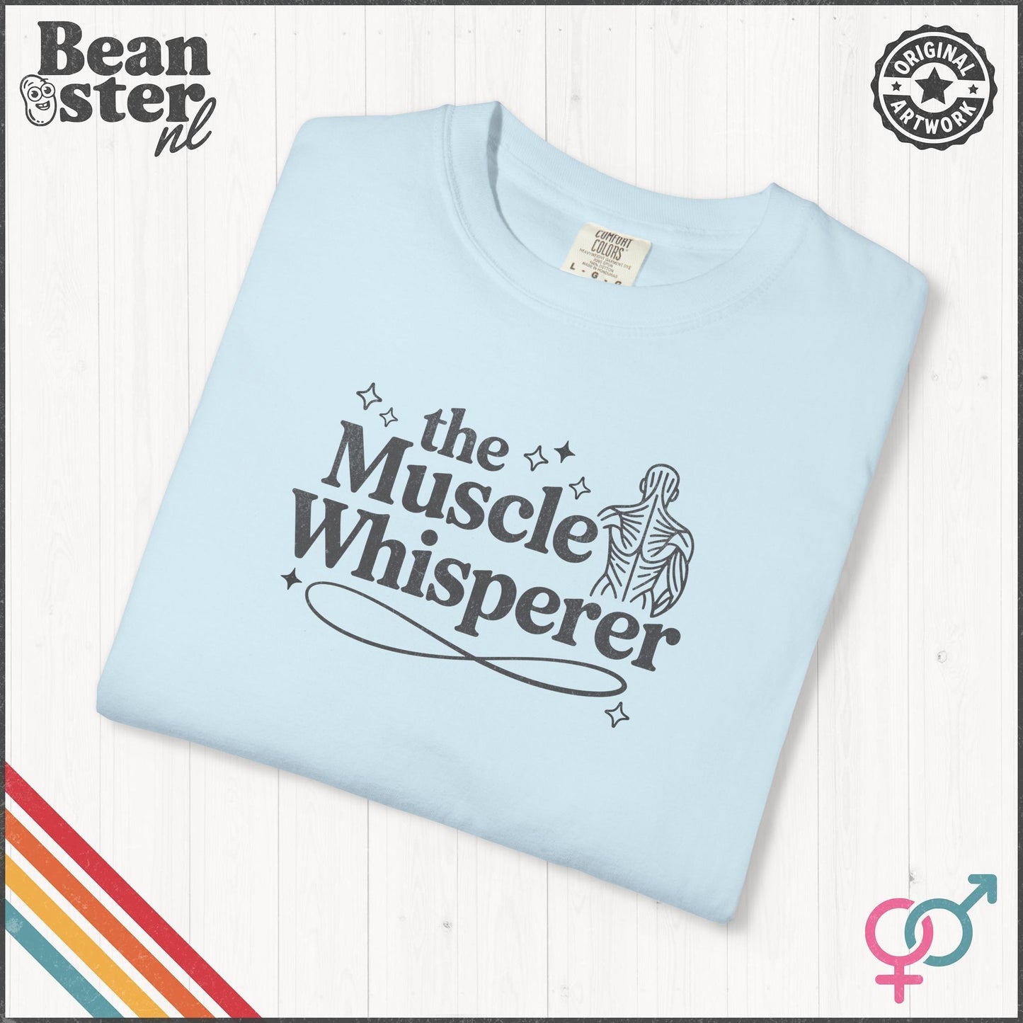 Muscle Whisperer Funny Massage Therapist T-Shirt