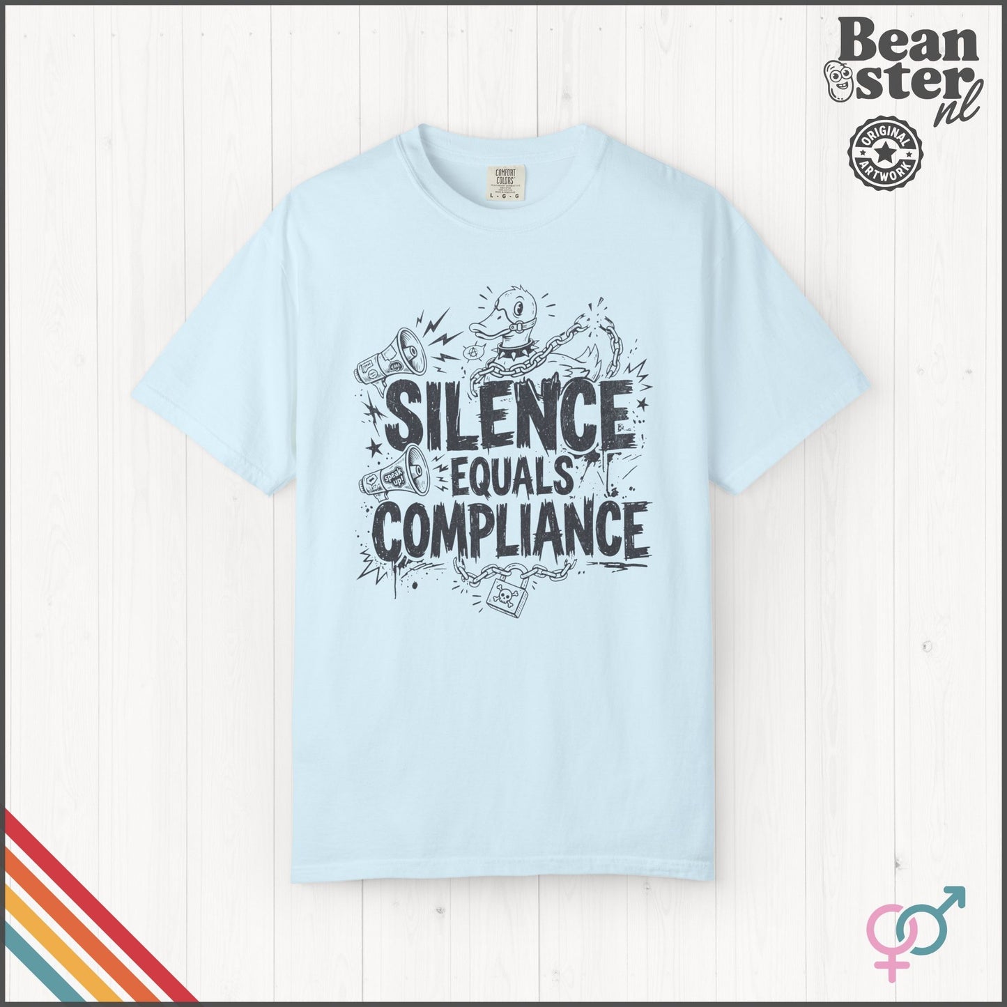 Silence Equals Compliance Protest T-Shirt