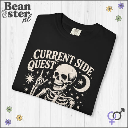 Funny ADHD Skeleton Shirt – Neurospicy, Gen Z Humor Tee