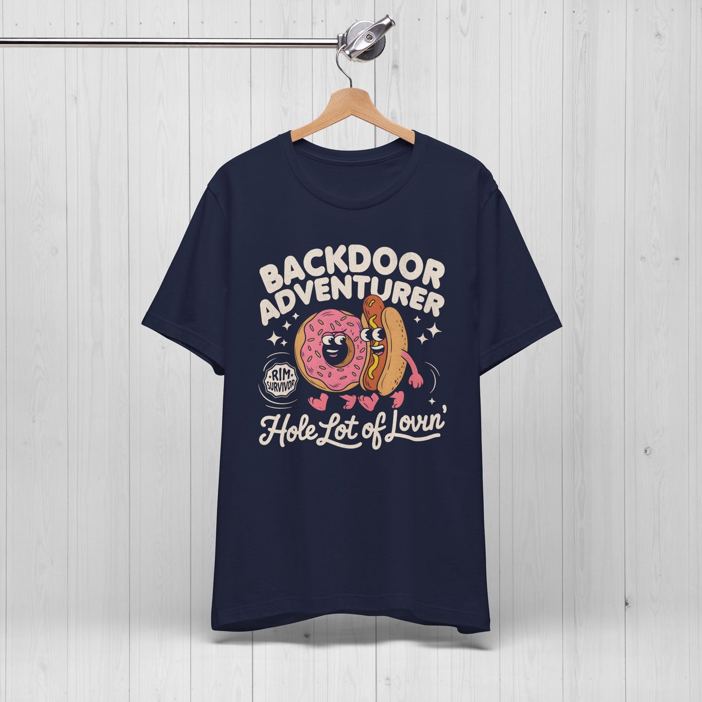 🎯Backdoor Adventurer Shirt | Donut Hotdog Tee