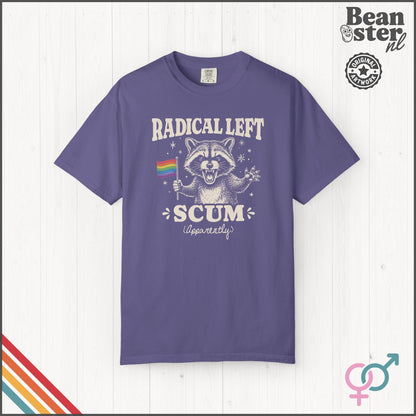 Radical Left Scum T-Shirt | Funny Political Protest Tee