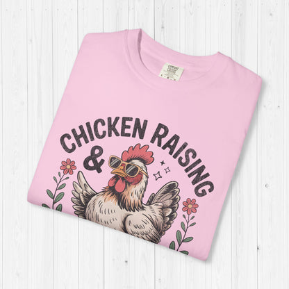 Chicken Raising Jesus Praising Funny Meme Shirt