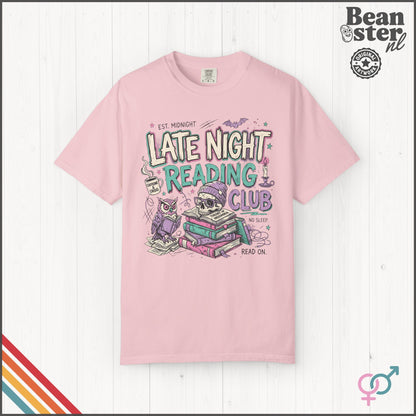 Late Night Reading Club T-Shirt | Creepy Book Lover Tee