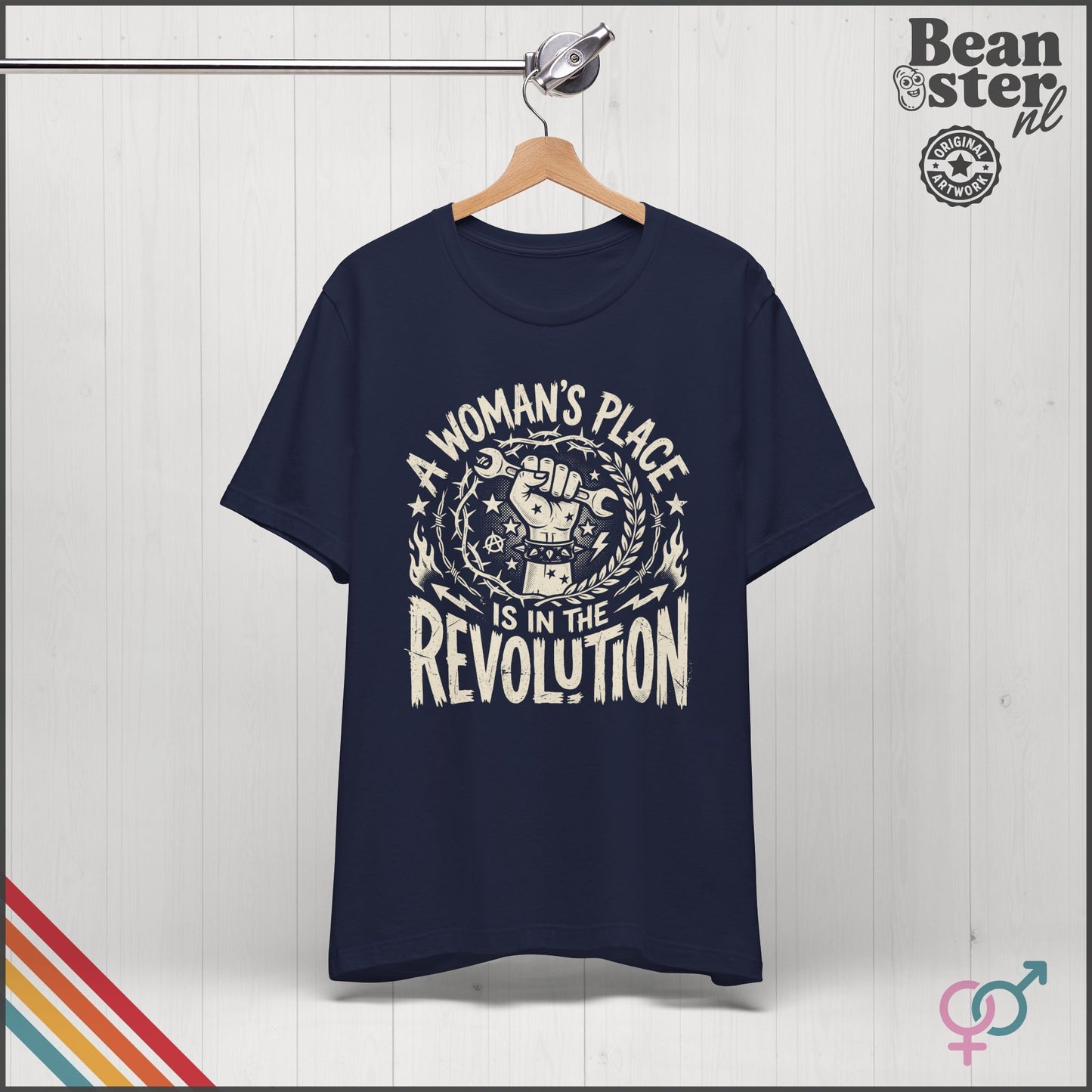 A Woman's Place Is in the Revolution T-Shirt