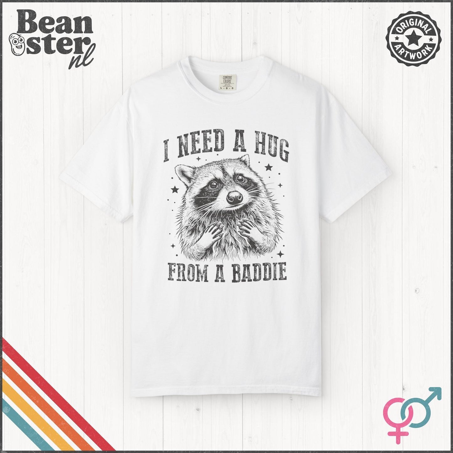 I Need A Hug From A Baddie T-Shirt  Funny Meme Unisex Tee