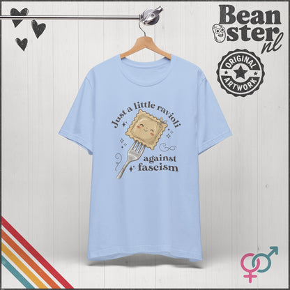 Ravioli Against Fascism Shirt – Cute Activist Tee