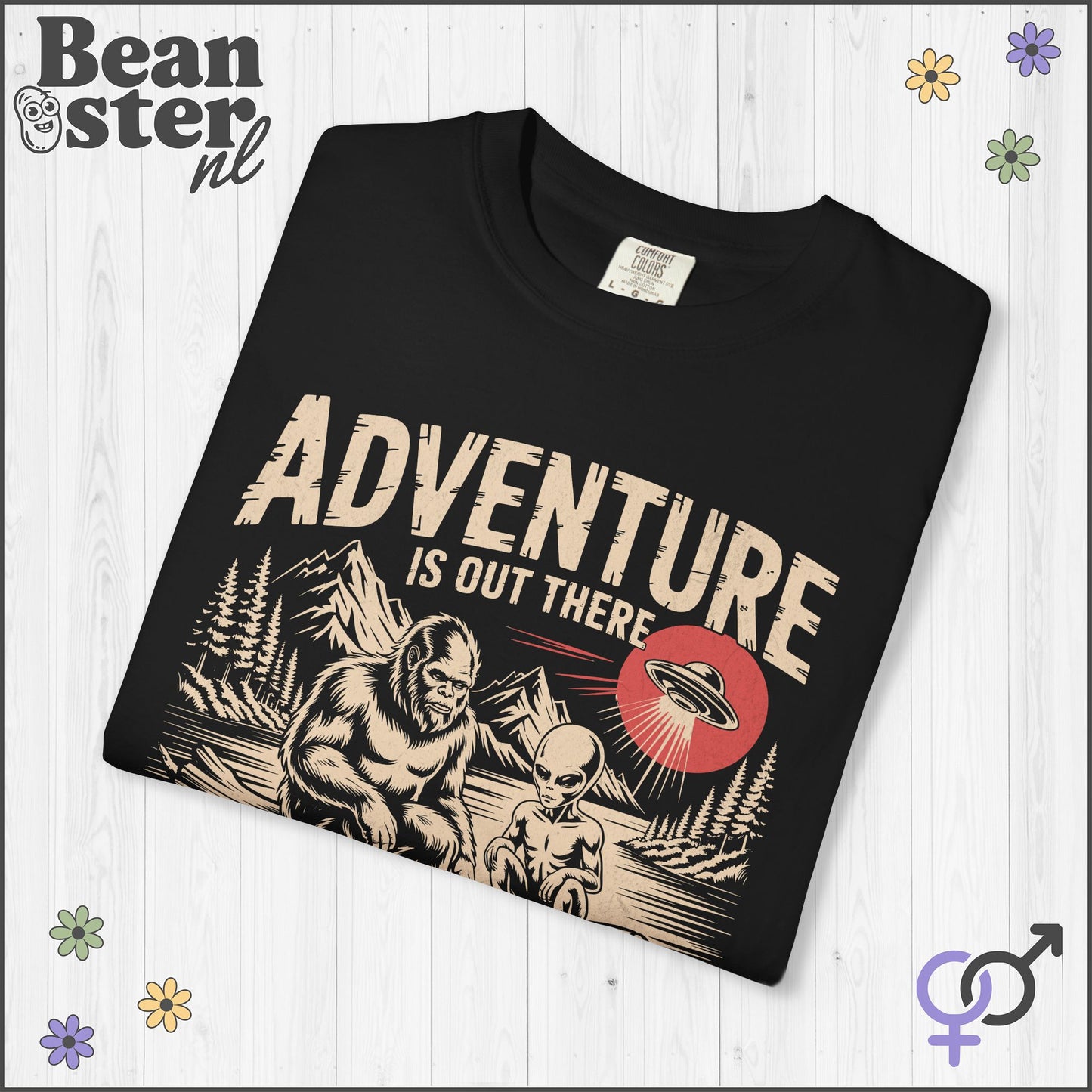Adventure Is Out There Vintage Serial Killer Tee