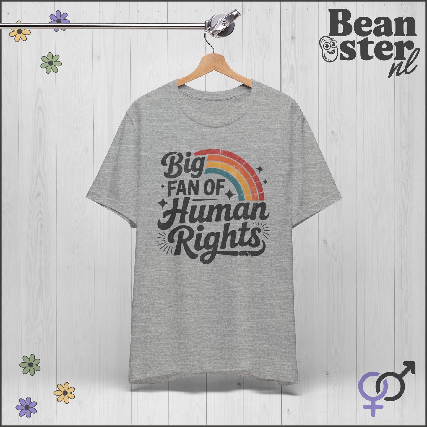 Big Fan of Human Rights Shirt | Original Protest T-Shirt