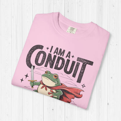 I Am a Conduit for Nonsense Frog Graphic T-Shirt