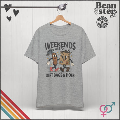 Hoes And Dirt Bags Graphic Tee – Funny Adult Humor Shirt