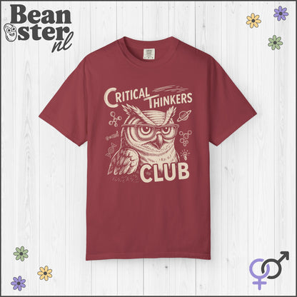 Critical Thinkers Club Tee for Sharp, Intellectual Minds