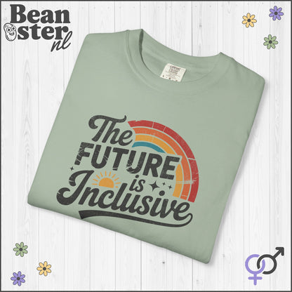 The Future Is Inclusive Retro Rainbow Shirt 🌈