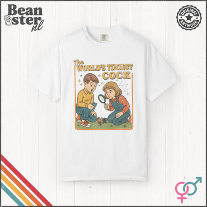 World’s Tiniest Cock Shirt - Retro Funny Adult Humor Tee