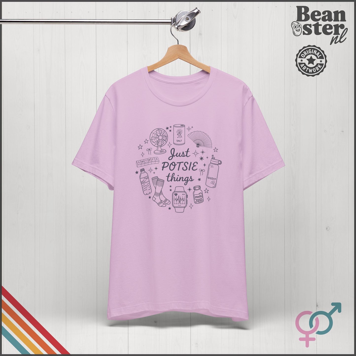 Just Potsie Things T-Shirt | POTS Syndrome Awareness Tee