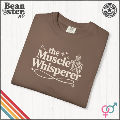 Muscle Whisperer Funny Massage Therapist T-Shirt