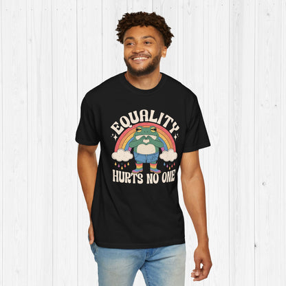 Equality Hurts No One Funny Frog Shirt 🌈