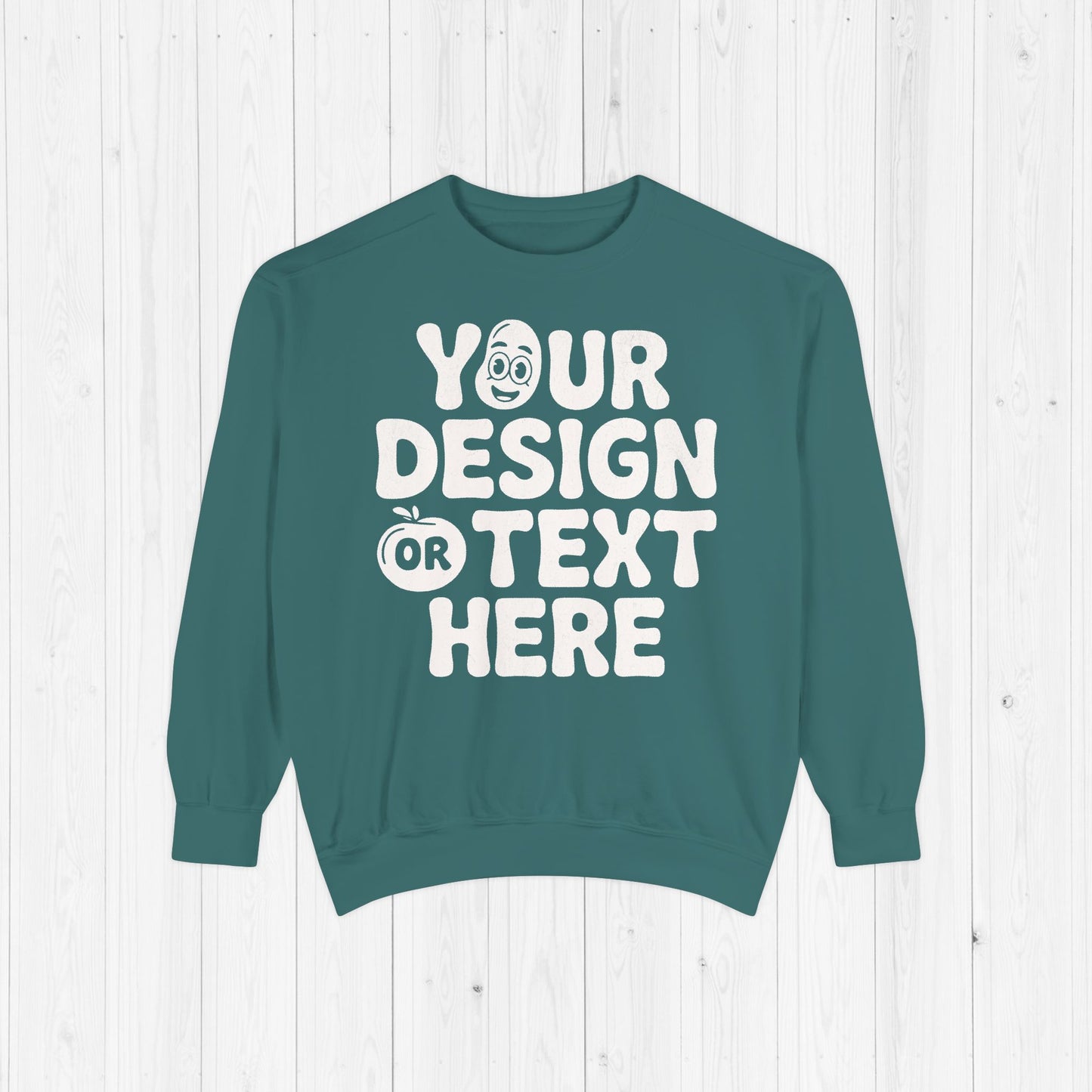 Custom Comfort Colors 1566 Vintage Personalized Unisex Sweatshirt