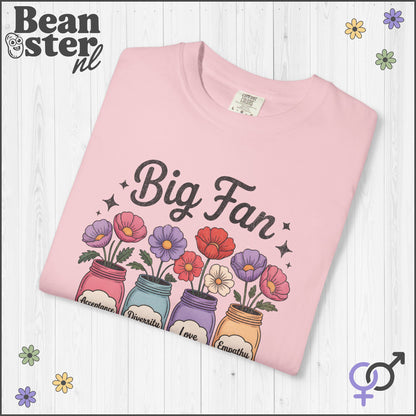 Cute Jar Graphic Tee – Human Rights Flower Slogan Shirt