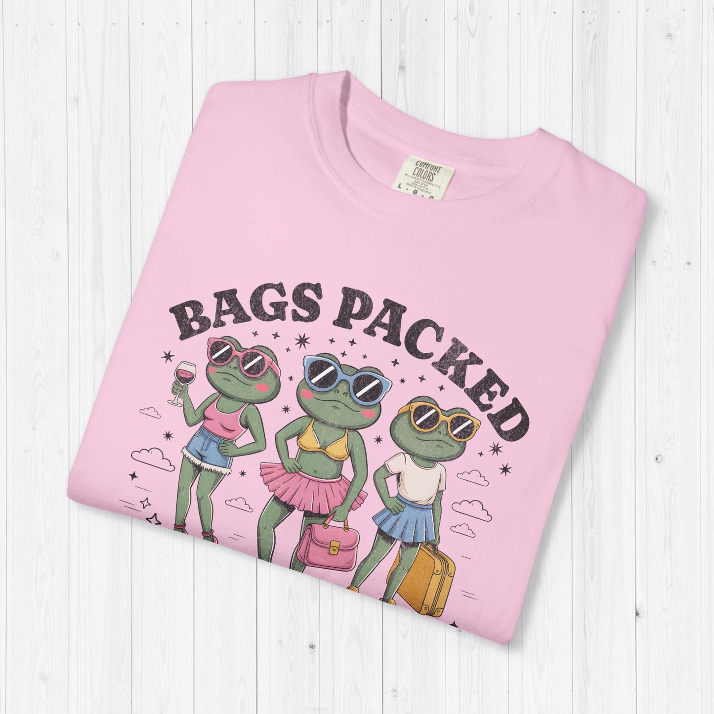 Bags Packed Flaps Waxed Shirt 🎒🐸