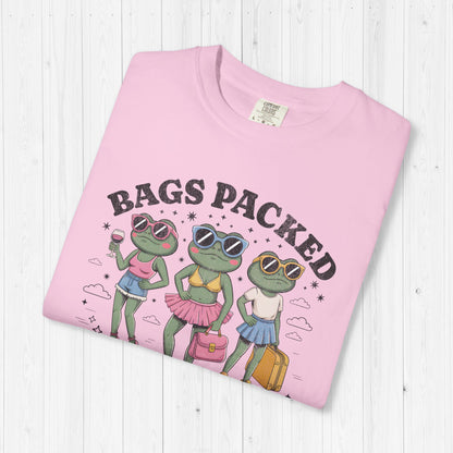 Bags Packed Flaps Waxed Shirt 🎒🐸