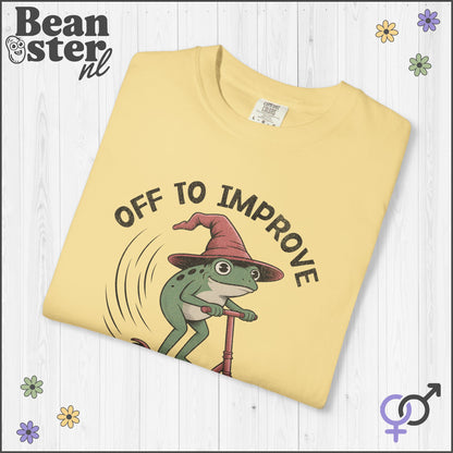 Funny Frog PTA Shirt | Off to Improve Mobility Tee
