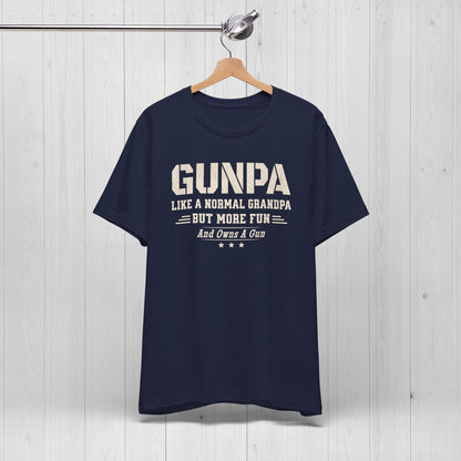Gunpa Shirt – Funny Grandpa Definition Tee for Weapon Lover Dads