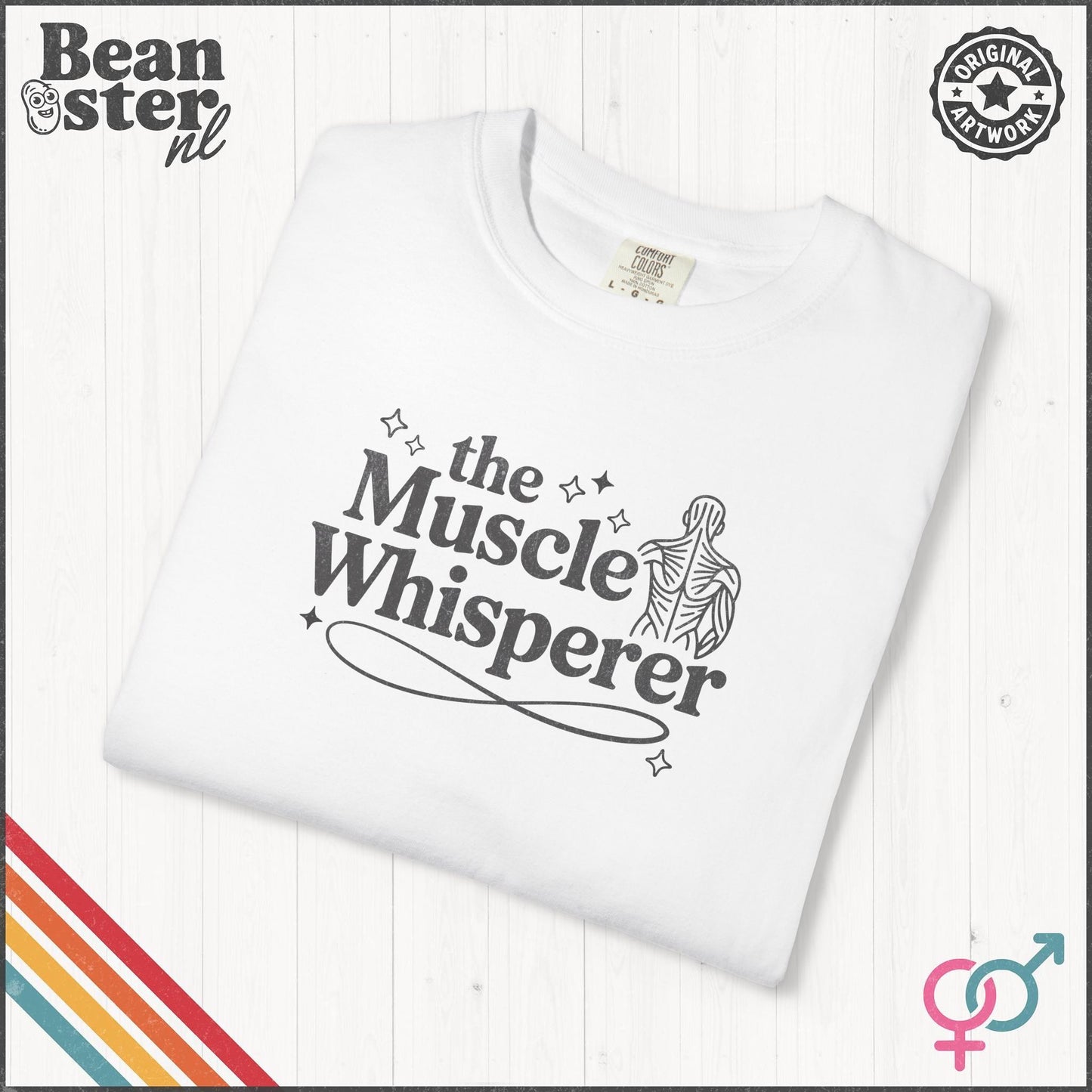 Muscle Whisperer Funny Massage Therapist T-Shirt