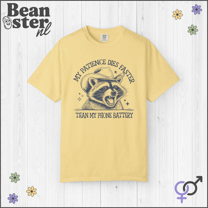 Angry Raccoon Tee – Funny Meme Pun for Gen Z Humor