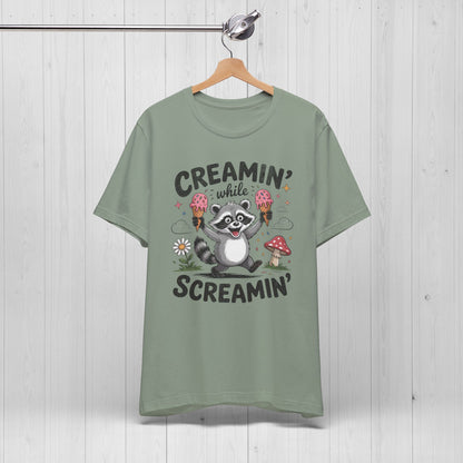 Creaming Screaming Raccoon Shirt