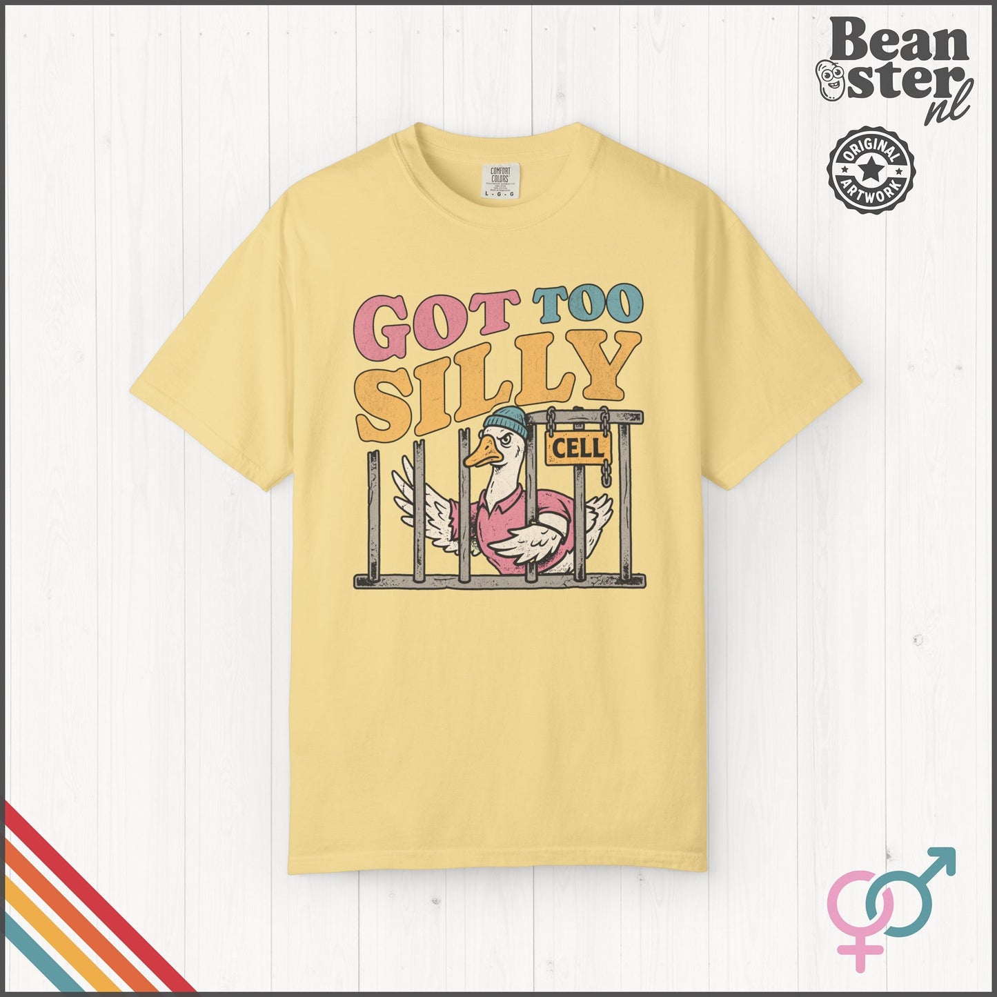 Got Too Silly Funny Graphic T-Shirt | Weird Humor Tee