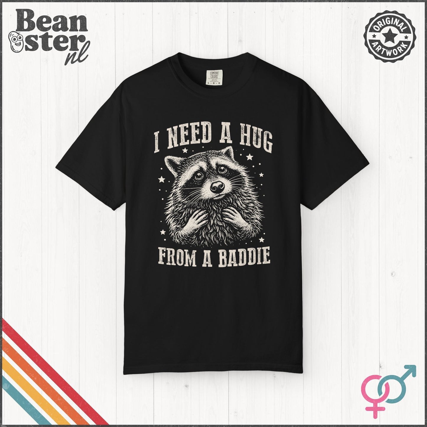 I Need A Hug From A Baddie T-Shirt  Funny Meme Unisex Tee