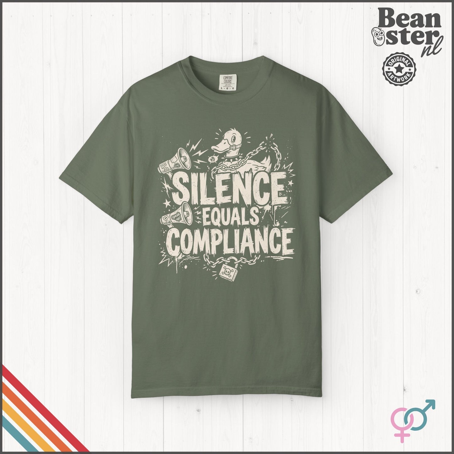 Silence Equals Compliance Protest T-Shirt