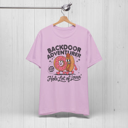 🎯Backdoor Adventurer Shirt | Donut Hotdog Tee