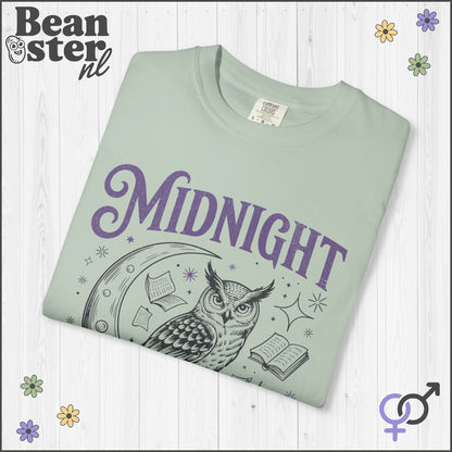Midnight Reader Society T-Shirt – Funny Book Lover Tee