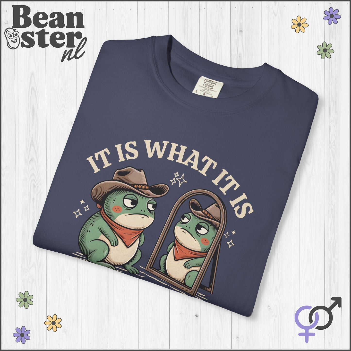 Trendy Frog Shirt – It Is That It Is Meme Tee