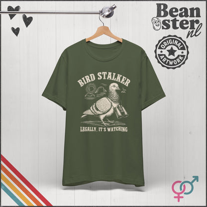 Bird Stalker T-Shirt | Funny Birdwatching Graphic Tee