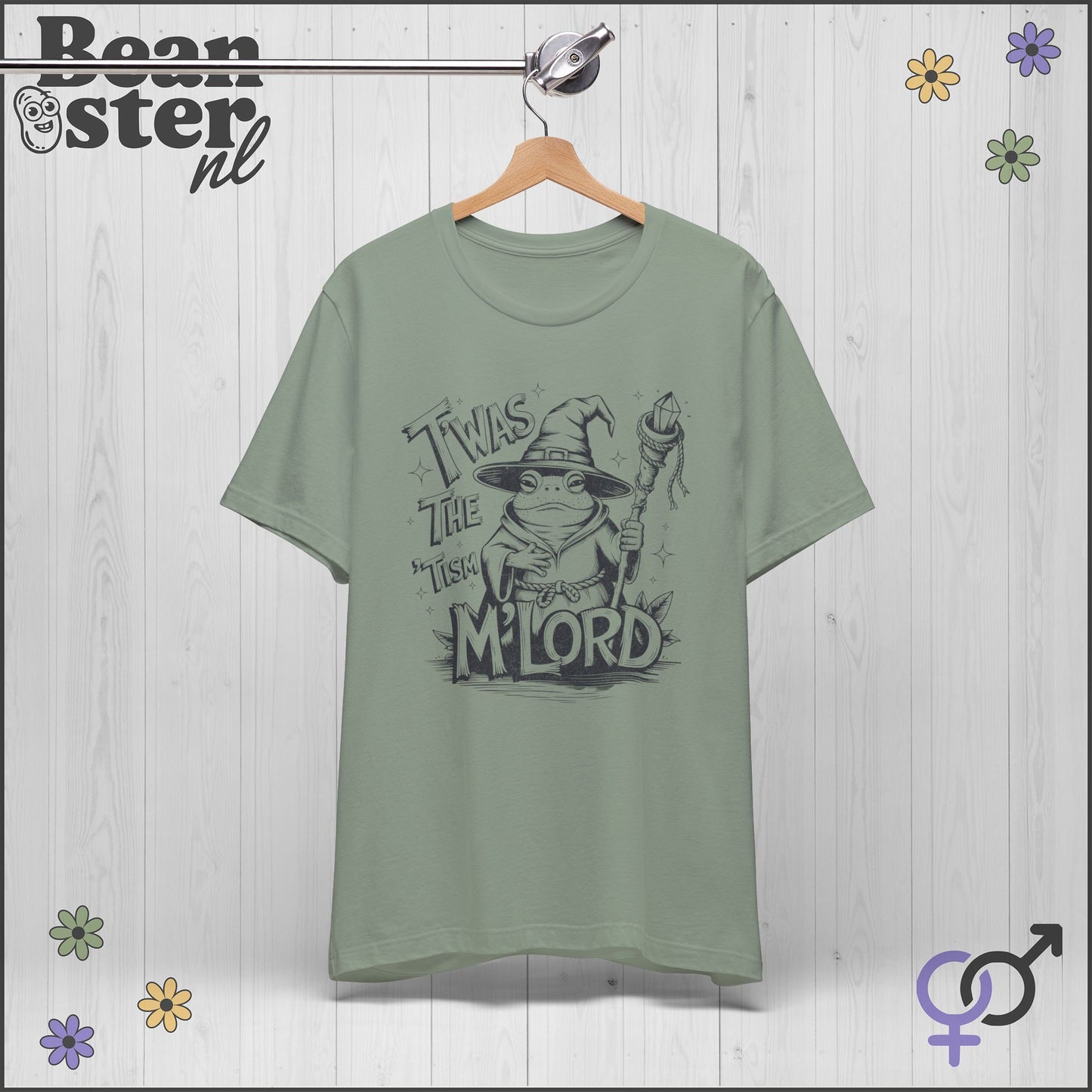 ‘T’was The ’Tism M’lord’ Wizard Frog Meme T-Shirt