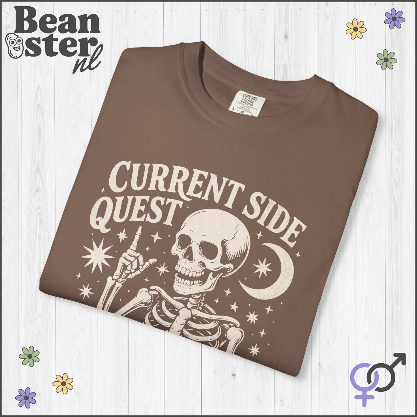 Funny ADHD Skeleton Shirt – Neurospicy, Gen Z Humor Tee