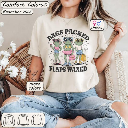 Bags Packed Flaps Waxed Comfort Colors® Shirt